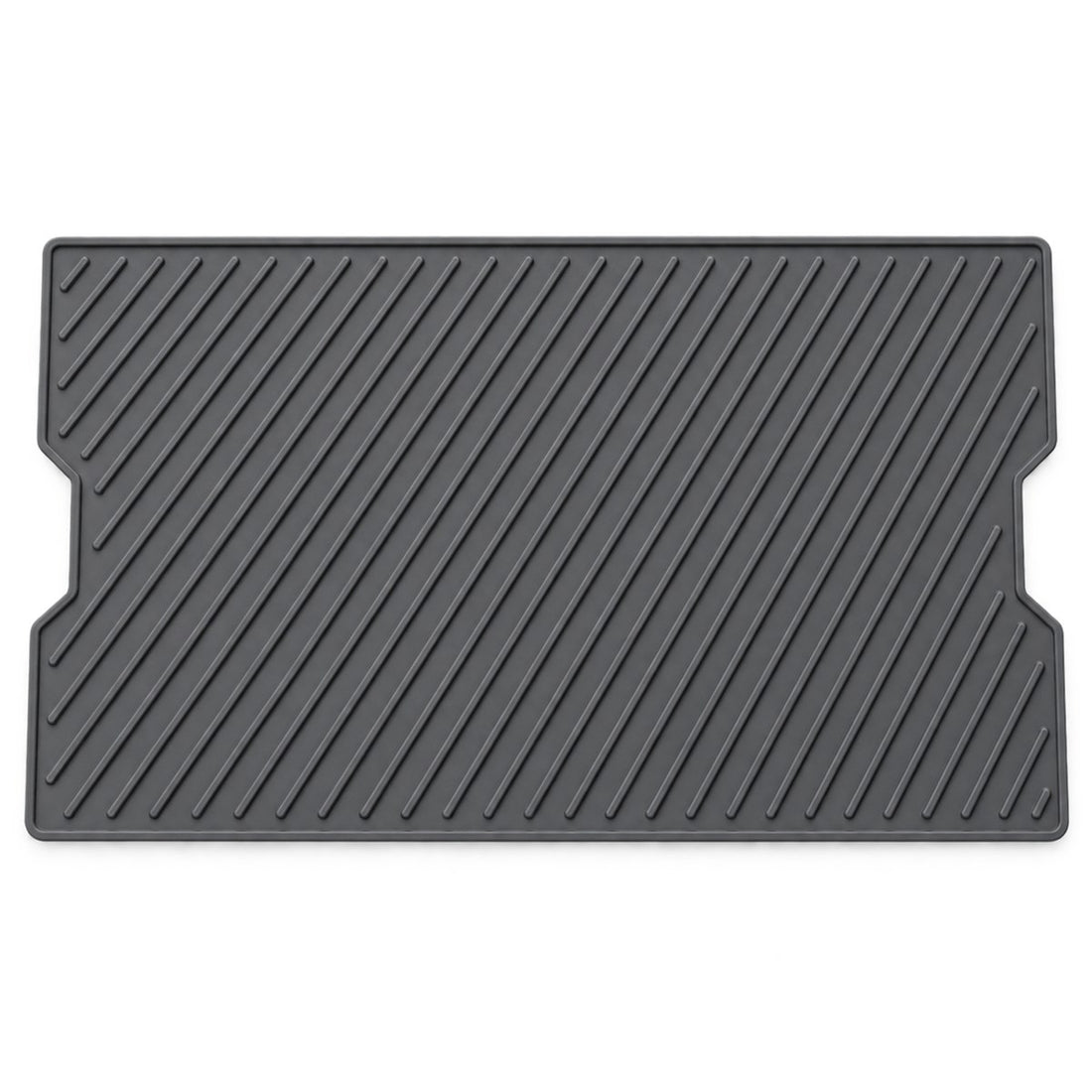 Tapete de Silicone para Pia Escorredor Antiderrapante 37 x 26 cm, vista frontal em fundo branco