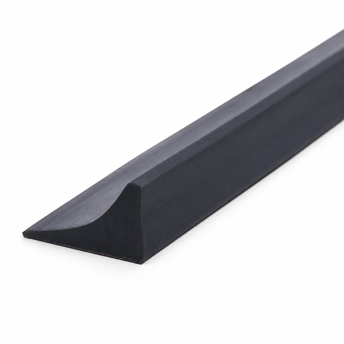 Barreira de água para banheiro autoadesiva de silicone 0,5 m, vista em ângulo 3/4