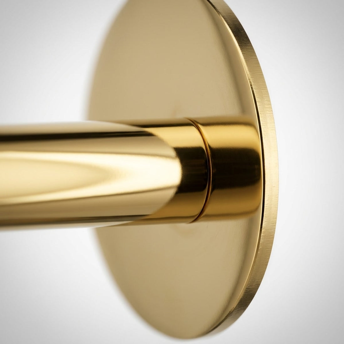 Gancho adesivo dourado em aço inox, par para banheiro e cozinha, detalhe do acabamento
