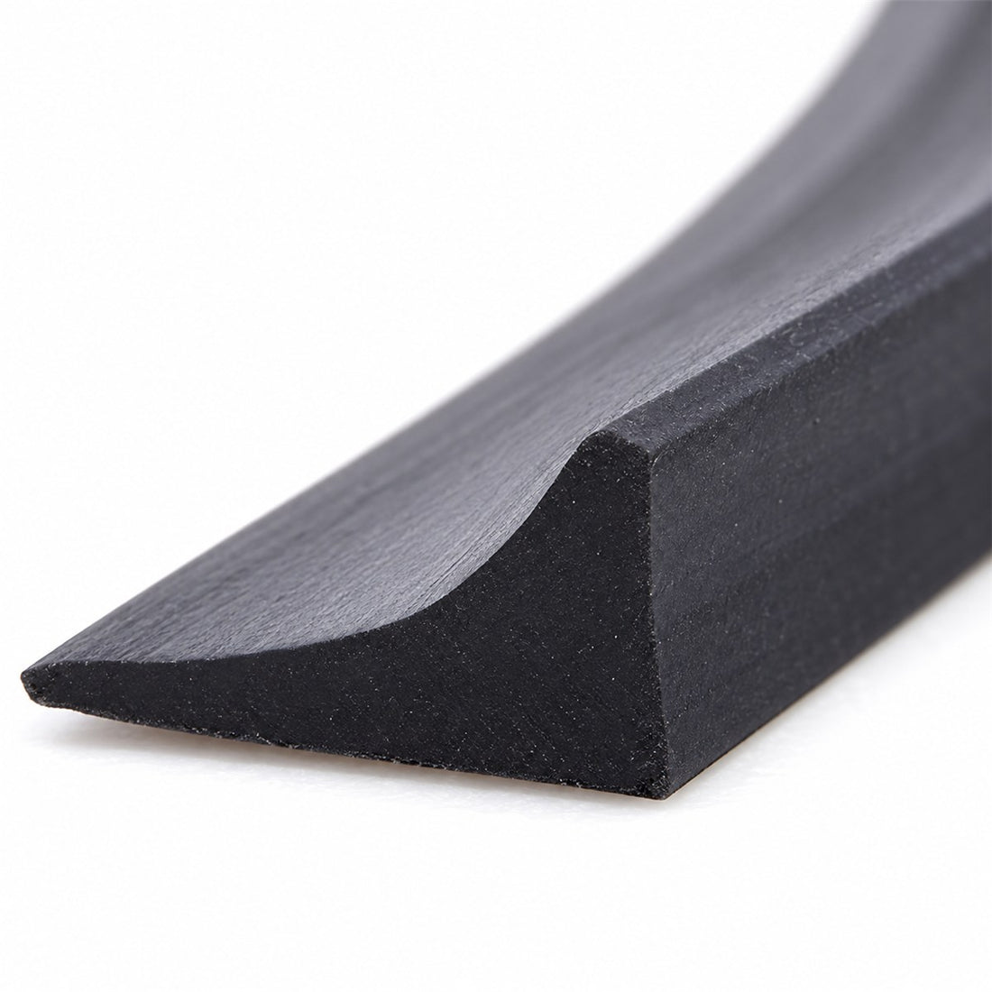 Barreira de água para banheiro autoadesiva de silicone 0,5 m, detalhe do acabamento