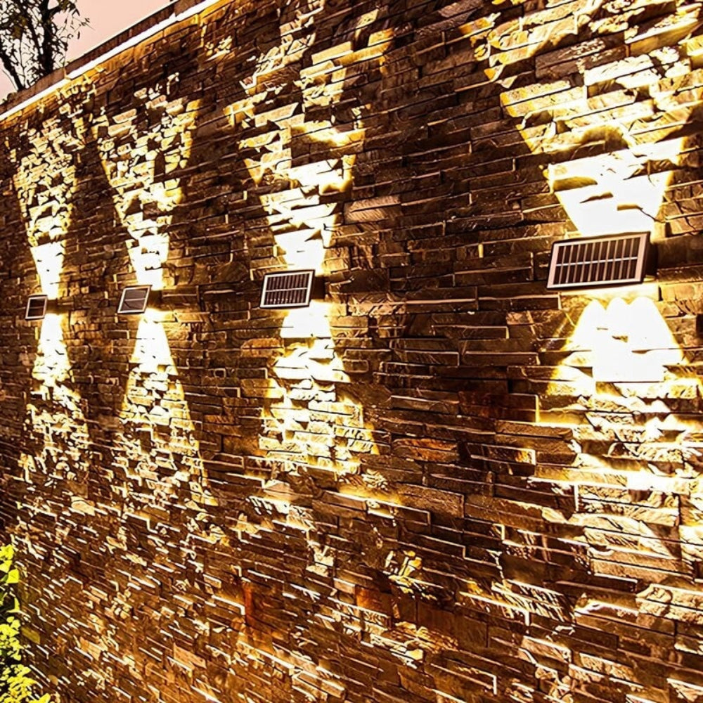 Luminária solar de parede para jardim, foto 5 da galeria