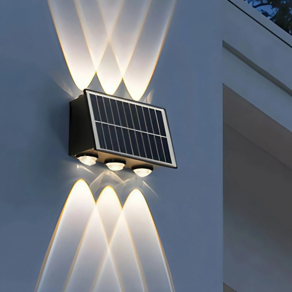Luminária solar de parede para jardim, foto 6 da galeria