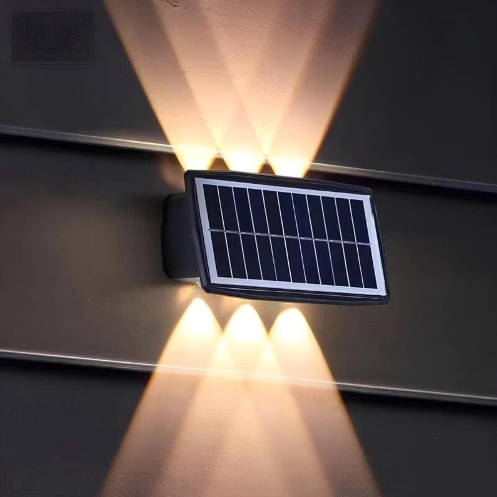 Luminária solar de parede para jardim, foto 3 da galeria