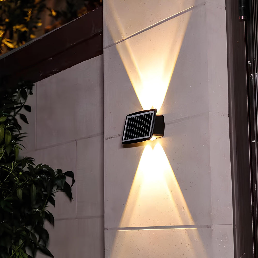 Luminária solar de parede para jardim, foto 2 da galeria